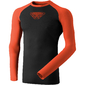 Dynafit Speed Dryarn Thermoshirt Lange Mouwen Oranje/Zwart Heren