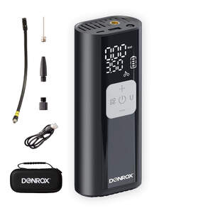 Donrox Ride F524 Compressor Bandenpomp Zwart