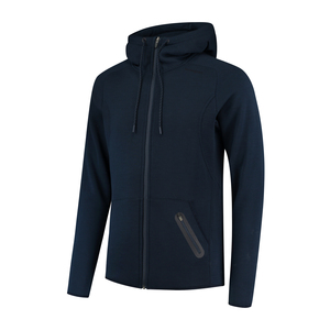 Woolpan Endless Merino Hoodie Dark Blue