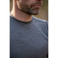Woolpan Endless Merino Long Sleeve T-Shirt Grey Melange