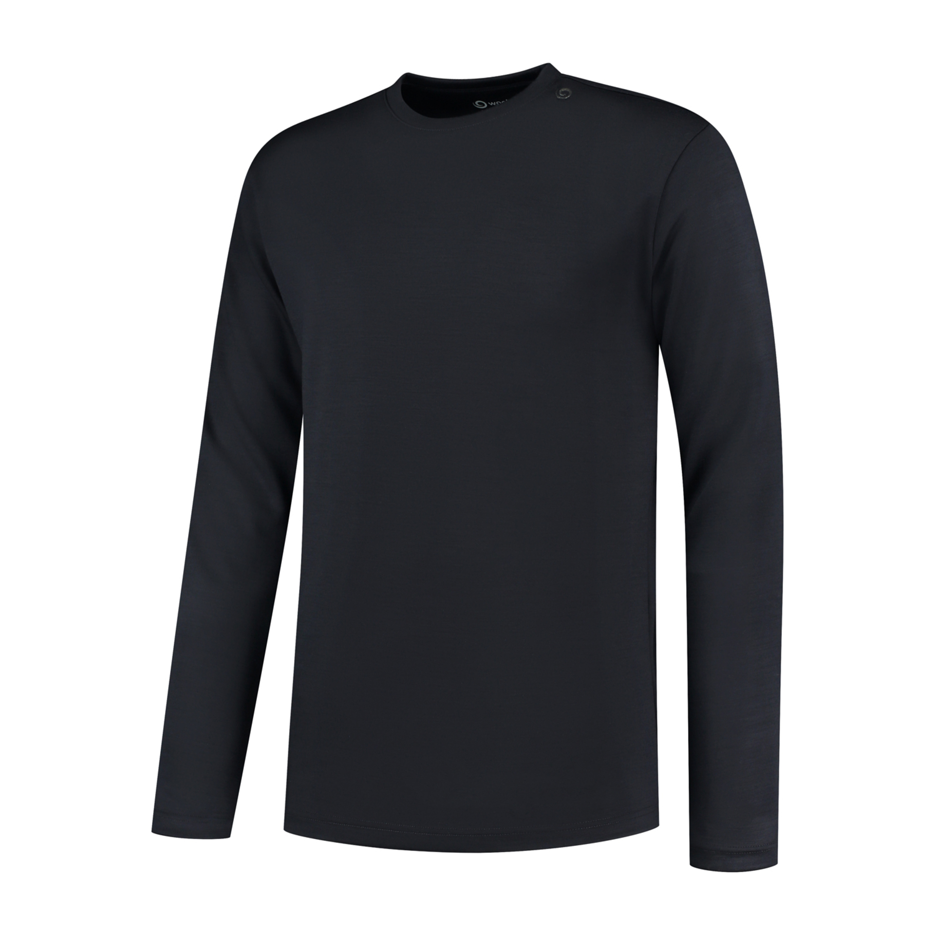 Woolpan Endless Merino Long Sleeve T-Shirt Dark Blue