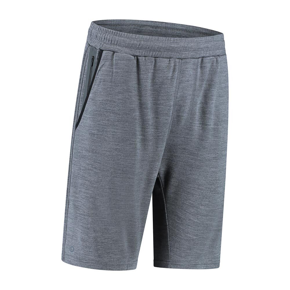 Woolpan Endless Merino Shorts Grey Melange