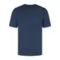 Woolpan Endless Merino T-Shirt Mountains Dark Blue