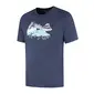 Woolpan Endless Merino T-Shirt Lightweight Mountains Blue