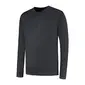 Woolpan Endless Merino Long Sleeve T-Shirt Lightweight Anthracite