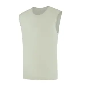 Woolpan Endless Merino 150 Sleeveless Base Layer Men Light Green