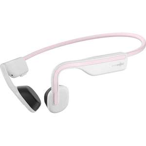 Shokz OpenMove Draadloze open-ear bone conduction koptelefoon Lichtroze