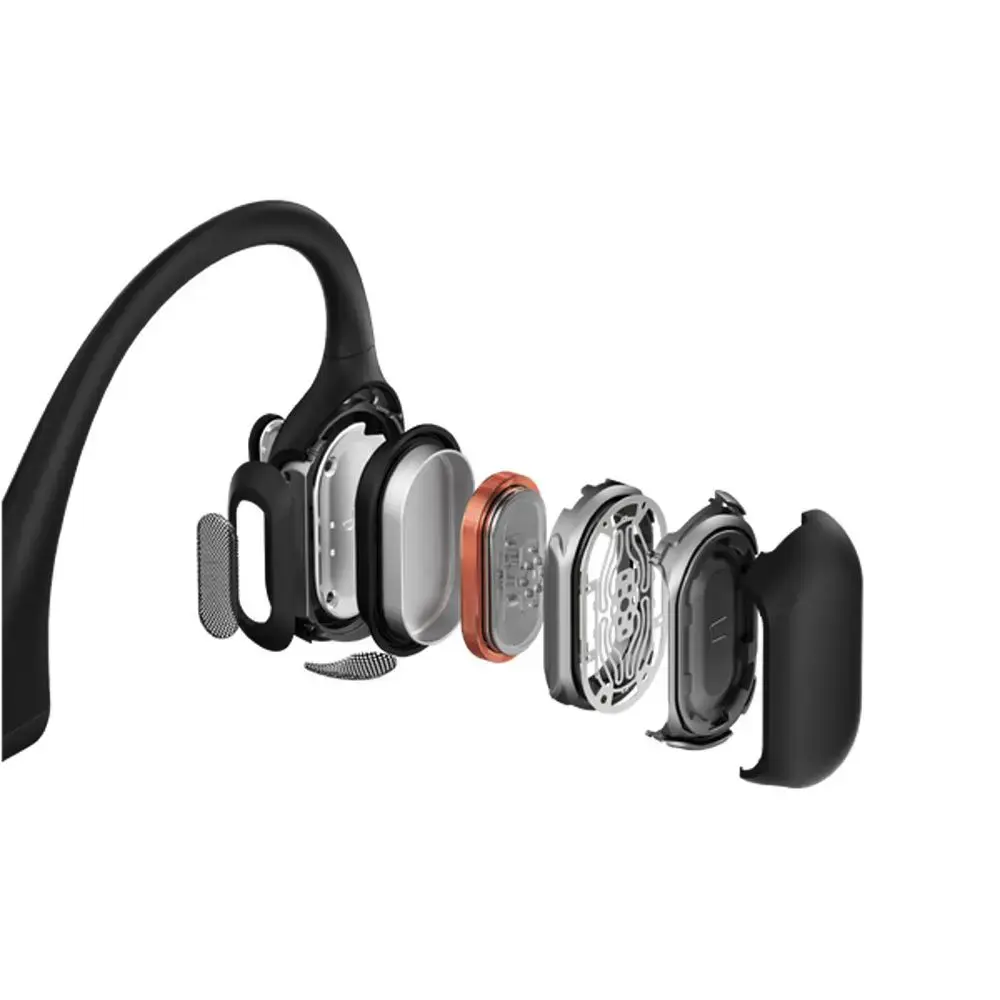 Shokz OpenRun Pro Open-ear Bone Conduction Koptelefoon Zwart