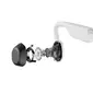 Shokz OpenMove Draadloze Open-ear Bone Conduction Koptelefoon Wit