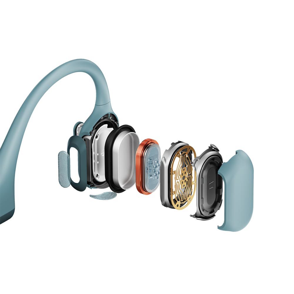 Shokz OpenRun Pro Open-ear Bone Conduction Koptelefoon Blauw