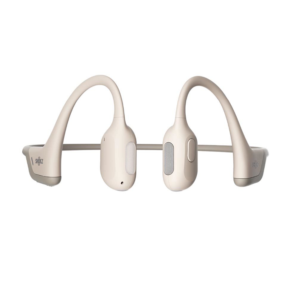 Shokz OpenRun Pro Open-ear Bone Conduction Koptelefoon Beige