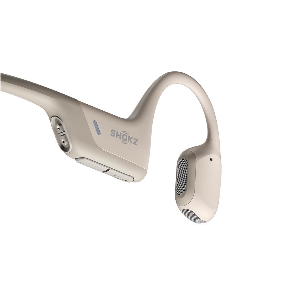 Shokz OpenRun Pro Open-ear Bone Conduction Koptelefoon Beige
