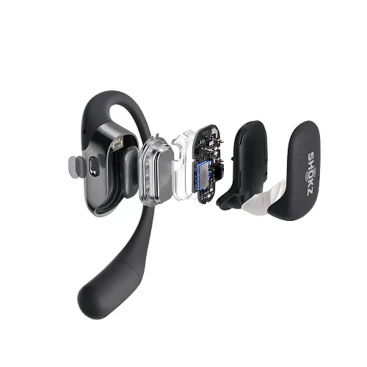 Shokz Openfit Draadloze Open-ear True Koptelefoon Zwart