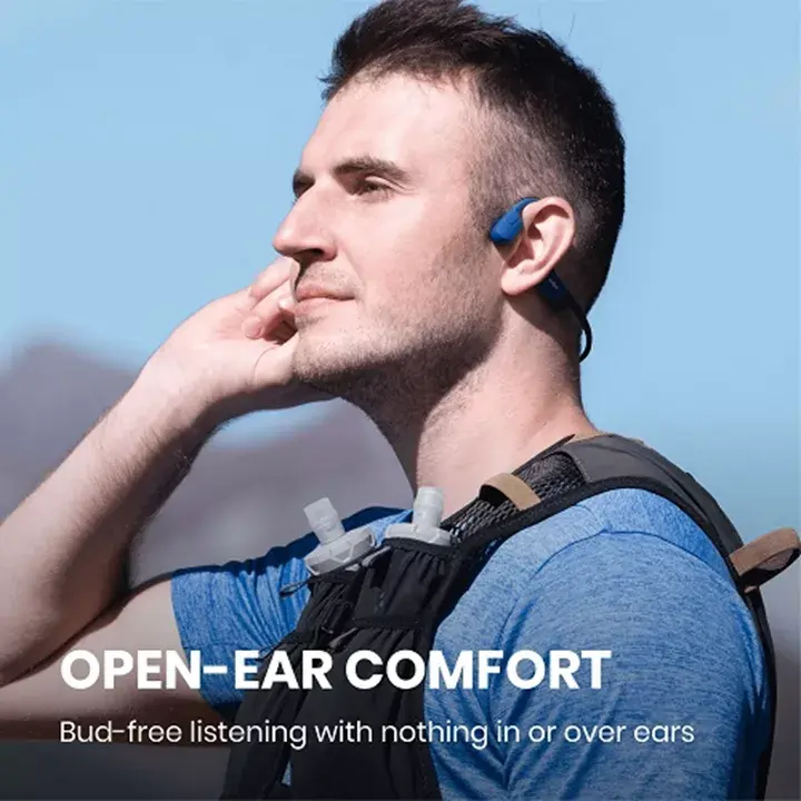 Shokz OpenRun USB-C Open-ear Koptelefoon Blauw