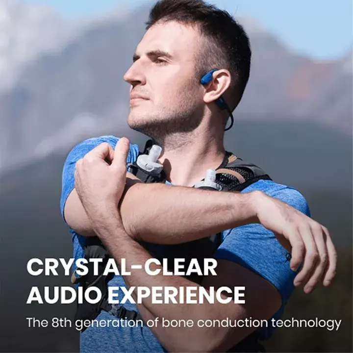 Shokz OpenRun USB-C Open-ear Koptelefoon Blauw