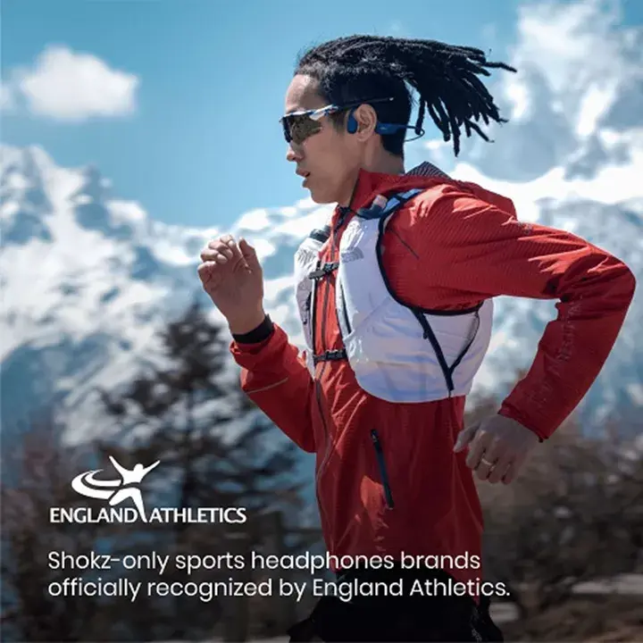 Shokz OpenRun USB-C Open-ear Koptelefoon Blauw