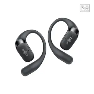 Shokz OpenFit2 Draadloze Open-ear Koptelefoon Zwart