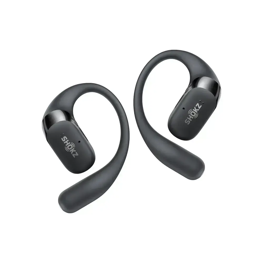 Shokz OpenFit 2+ (plus) Draadloze Open-ear Koptelefoon Zwart