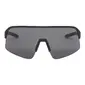 ppeeqq Model-I Fietsbril Glanzend Zwart met Smoke Lens