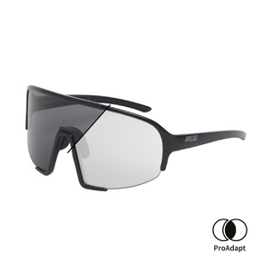 PPEEQQ Model-II Photochromic Sport Zonnebril Zwart met Smoke Lens