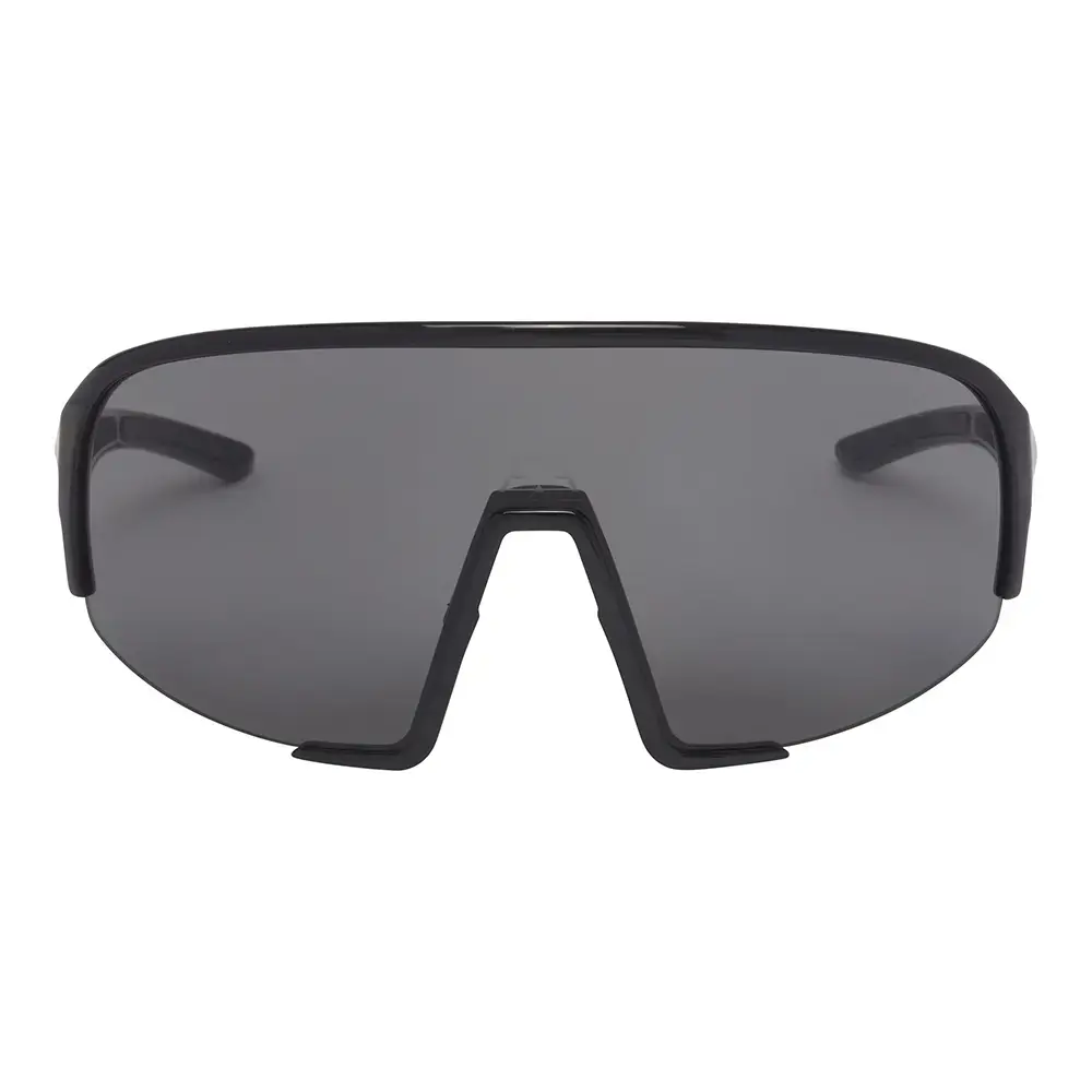 ppeeqq Model-II Fietsbril Glanzend Zwart met Smoke Lens