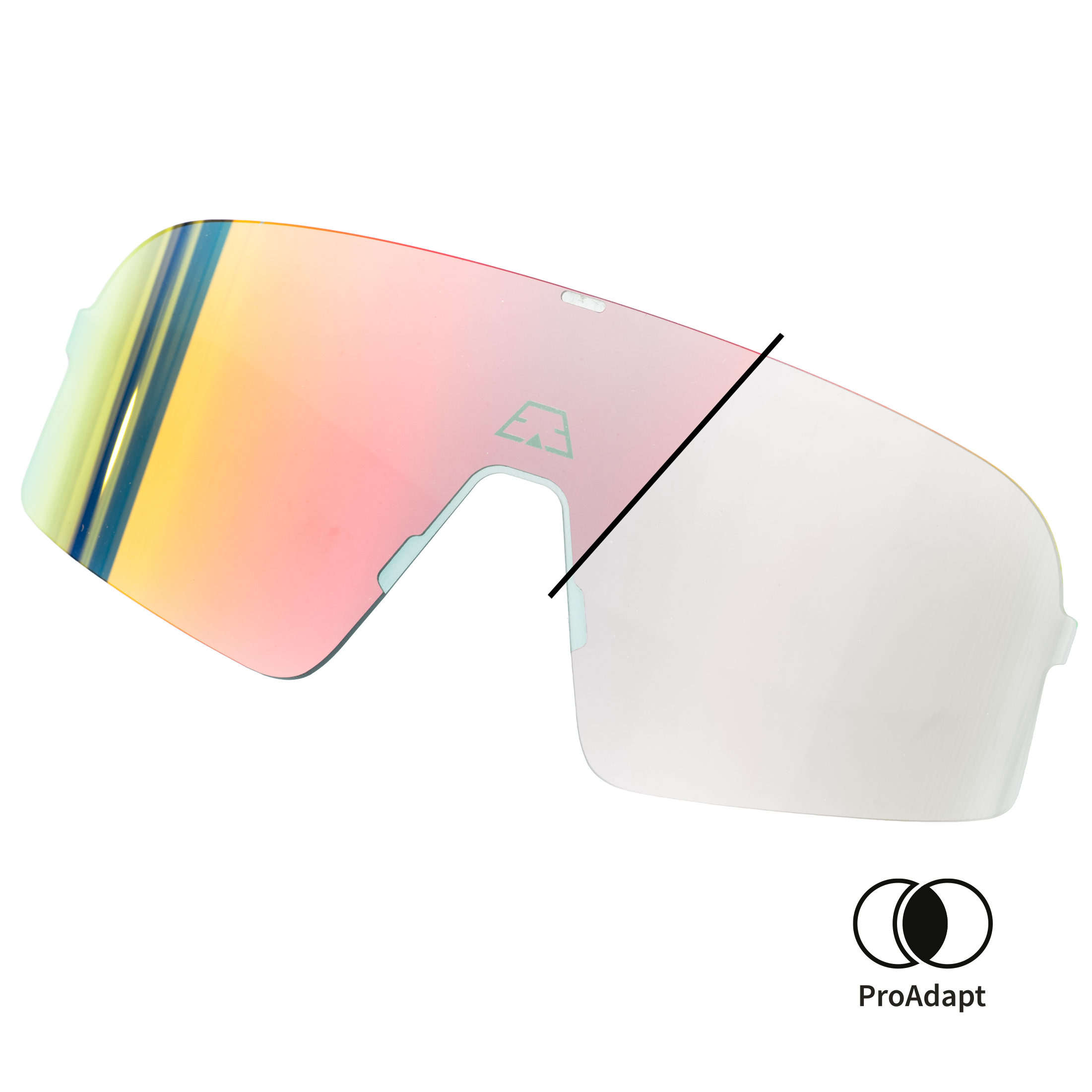 PPEEQQ Lens Model I Photochromic Oleo-Hydro-Antifog Rood
