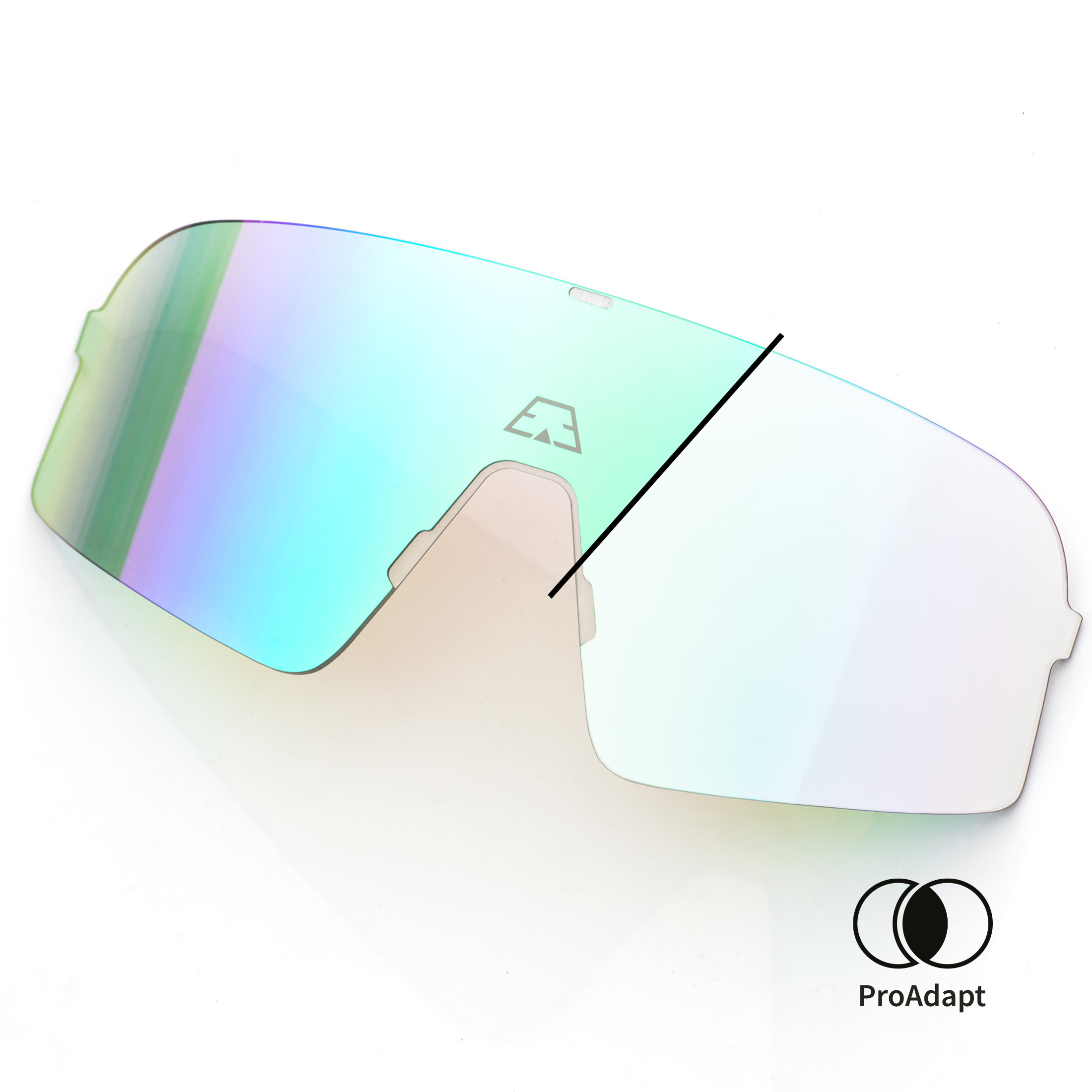 PPEEQQ Lens Model I Photochromic Oleo-Hydro-Antifog Groen