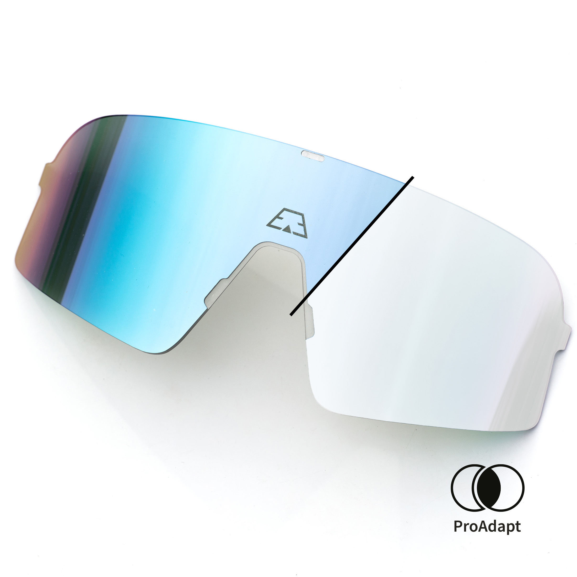 PPEEQQ Lens Model I Photochromic Oleo-Hydro-Antifog Blauw