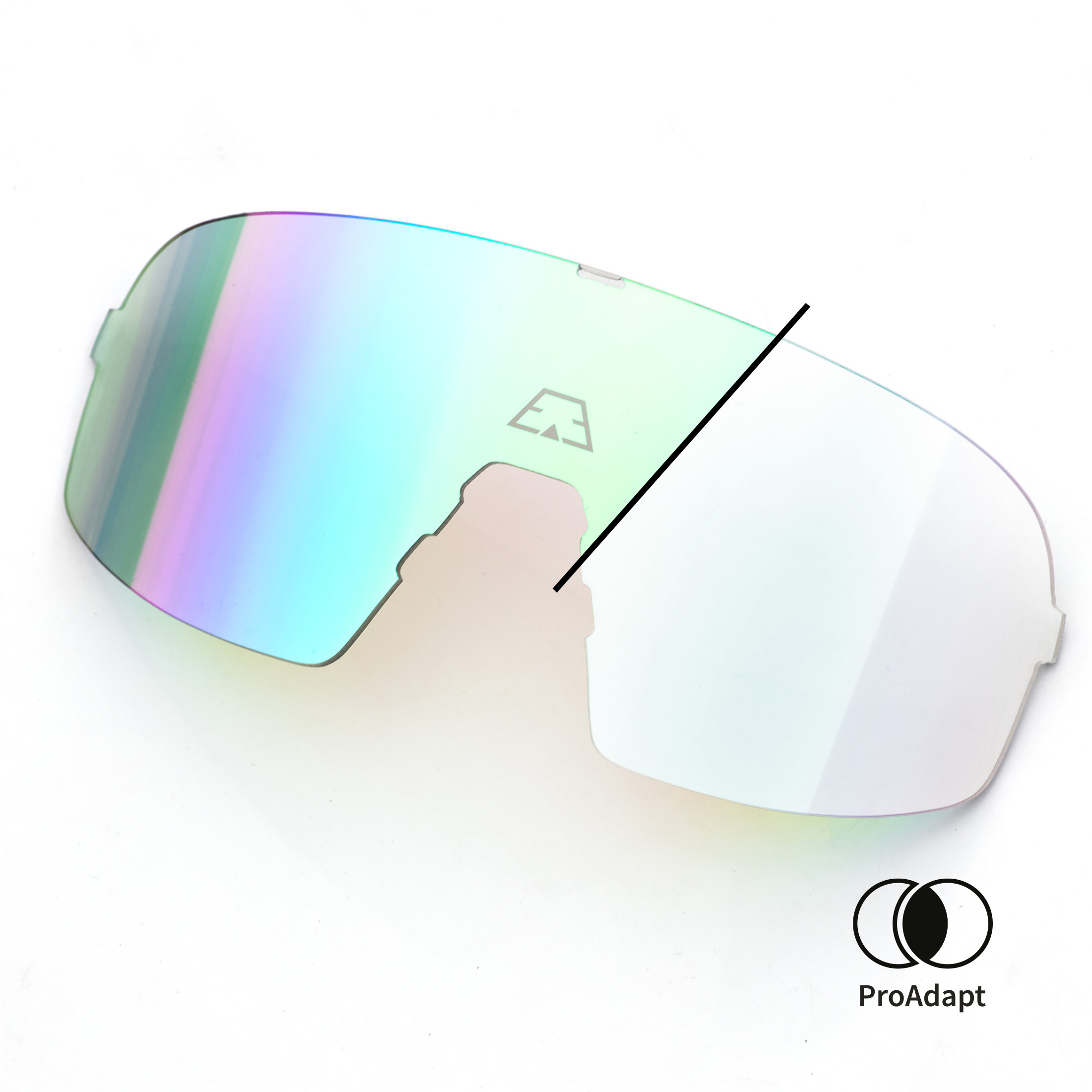 PPEEQQ Lens Model II Photochromic Oleo-Hydro-Antifog Groen