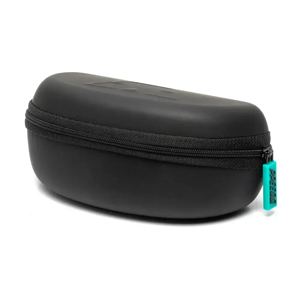 ppeeqq Model-I Fietsbril Glanzend Wit met Gouden Lens