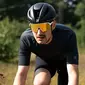 ppeeqq Model-I Fietsbril Glanzend Wit met Gouden Lens