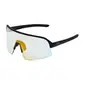 ppeeqq Model-I P R O Photochromic Fietsbril Mat Zwart met Gouden Lens