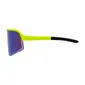 ppeeqq Model-I P R O Photochromic Fietsbril Mat Fluor Geel met Blauwe Lens