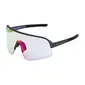 ppeeqq Model-I P R O Photochromic Fietsbril Donkergrijs met Paarse Lens