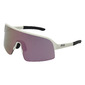 ppeeqq Model-I Fietsbril Glanzend Wit met Rose Gouden Lens