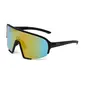 ppeeqq Model-II P R O Photochromic Fietsbril Mat Zwart met Gouden Lens
