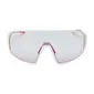 ppeeqq Model-II P R O Photochromic Fietsbril Mat Wit met Roze Lens