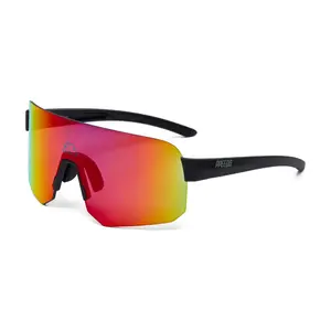 ppeeqq Model-III Small P R O Photochromic Fietsbril Mat Zwart met Rode Lens