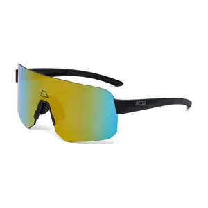 ppeeqq Model-III Small P R O Photochromic Fietsbril Mat Zwart met Gouden Lens