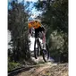 ppeeqq Model-III Small P R O Photochromic Fietsbril Mat Wit met Oranje Lens