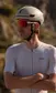 PPEEQQ Model-III Small P R O Photochromic Sportbril Mat Wit met Oranje Lens — afbeelding 3