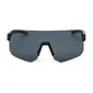 ppeeqq Model-III Small Photochromic Fietsbril Glanzend Zwart met Smoke Lens