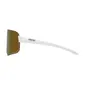 ppeeqq Model-III Small Fietsbril Glanzend Wit met Rose Gouden Lens