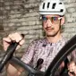 PPEEQQ Model-IV P R O Photochromic Sportbril Mat Wit met Groene Lens — afbeelding 3