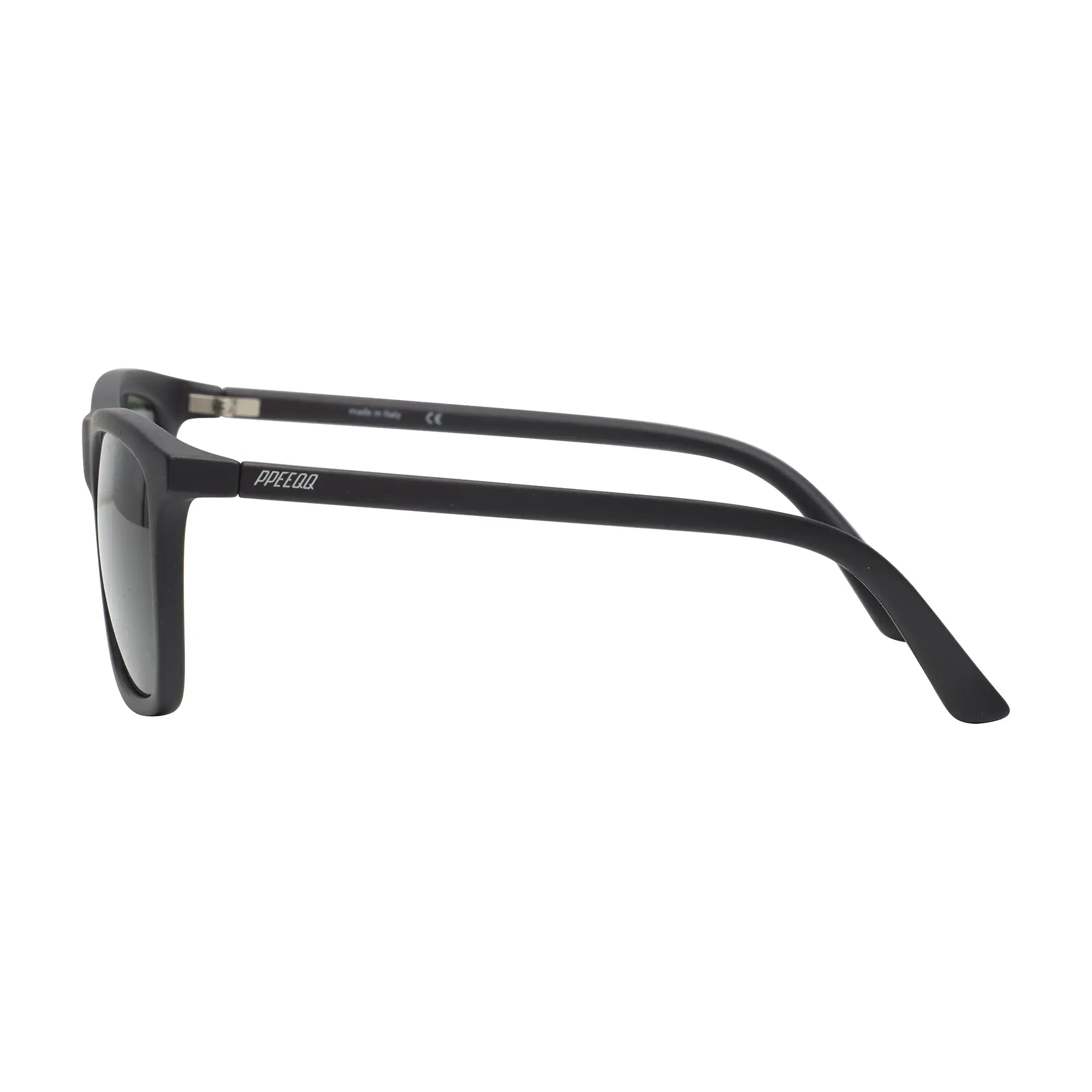 ppeeqq Model-C Zonnebril Mat Zwart met Smoke Lens