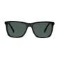 ppeeqq Model-C Zonnebril Glanzend Zwart met Smoke Lens