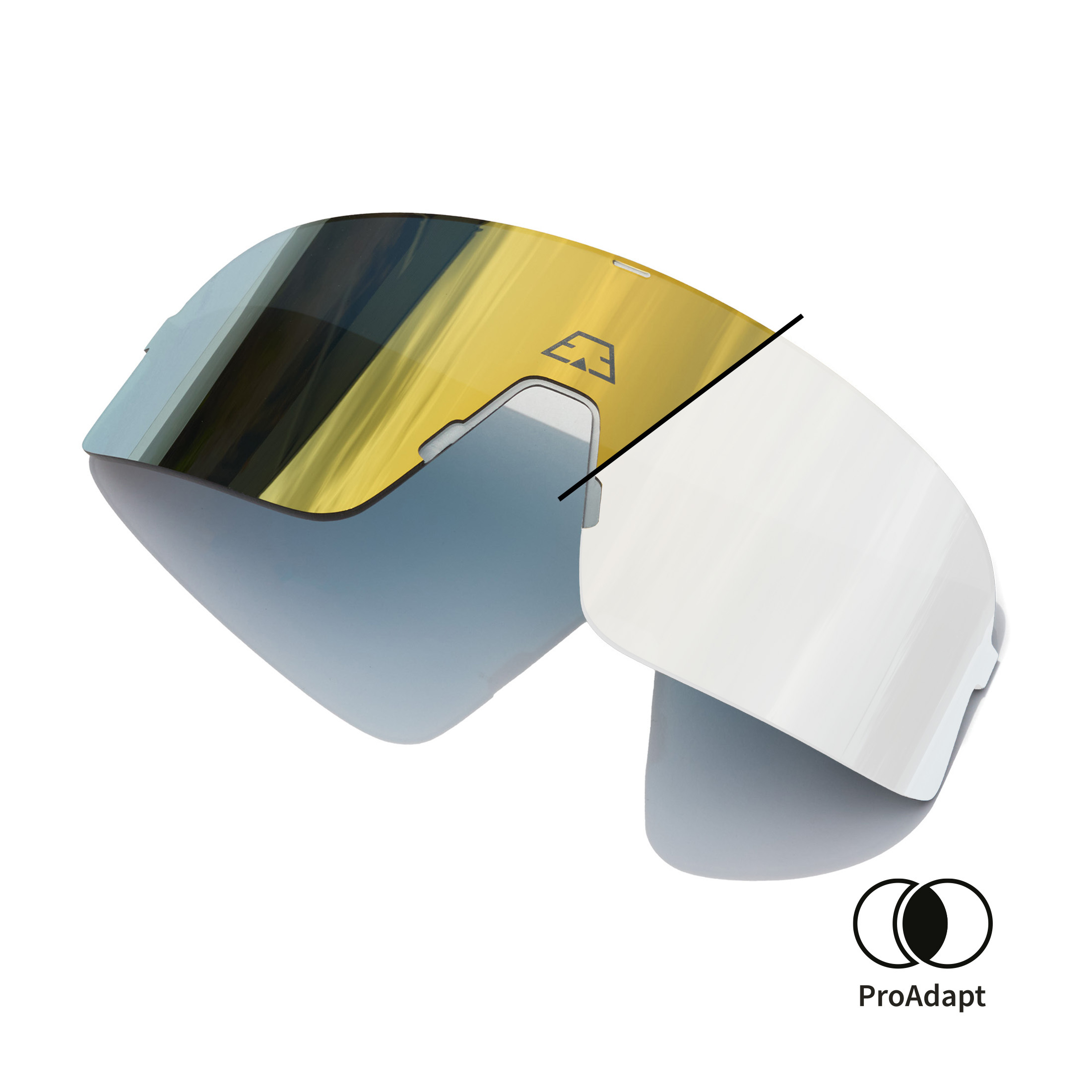 PPEEQQ Lens Model I Photochromic Oleo-Hydro-Antifog Goud