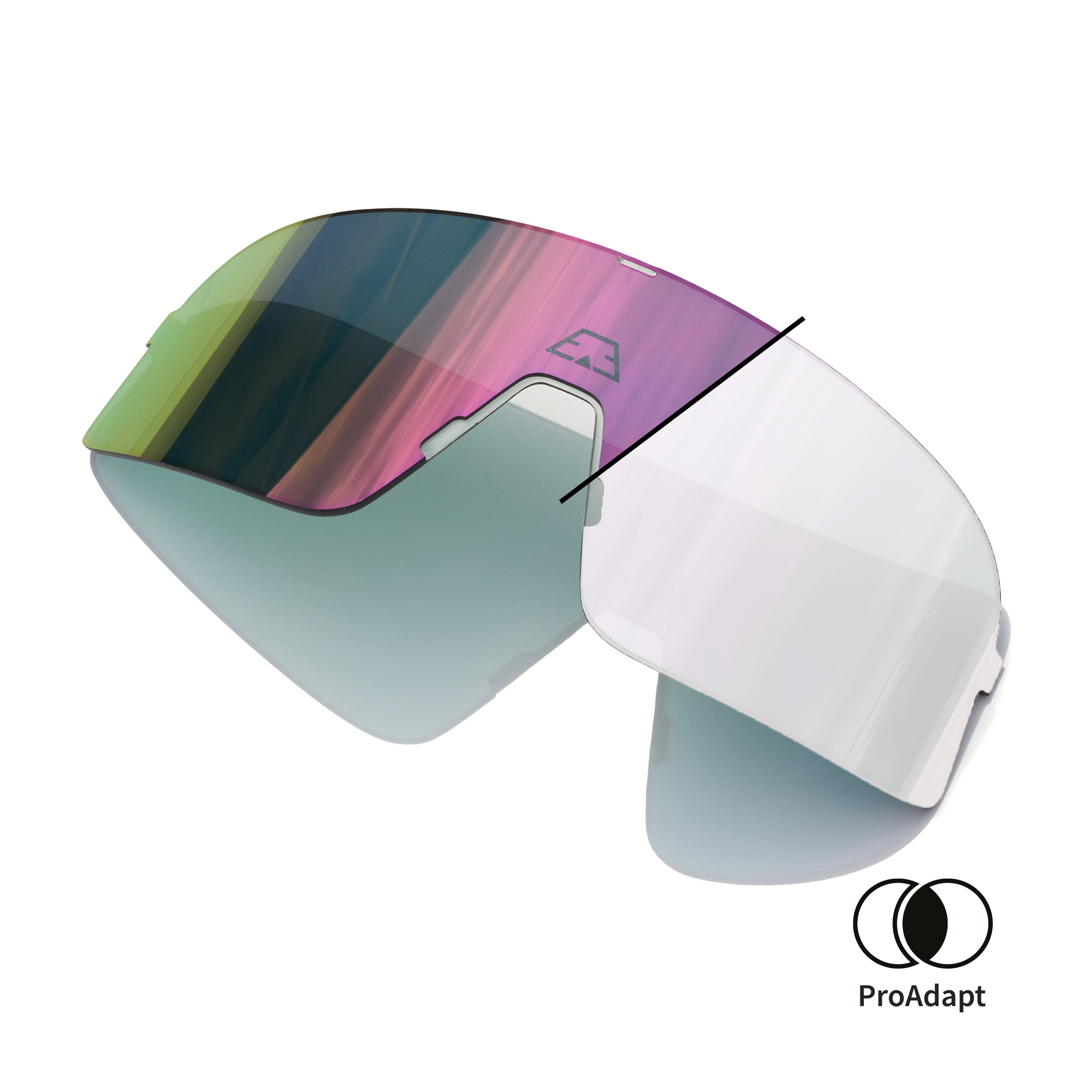 PPEEQQ Lens Model I Photochromic Oleo-Hydro-Antifog Paars