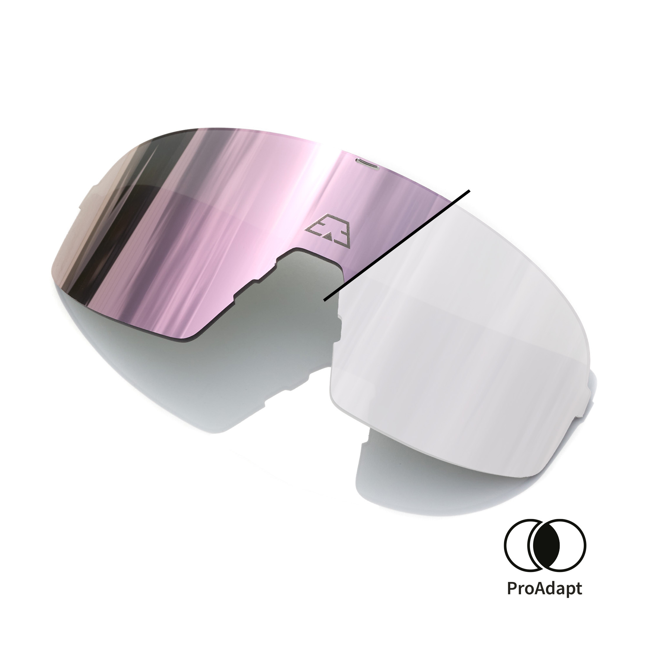 PPEEQQ Lens Model II Photochromic Oleo-Hydro-Antifog Roze