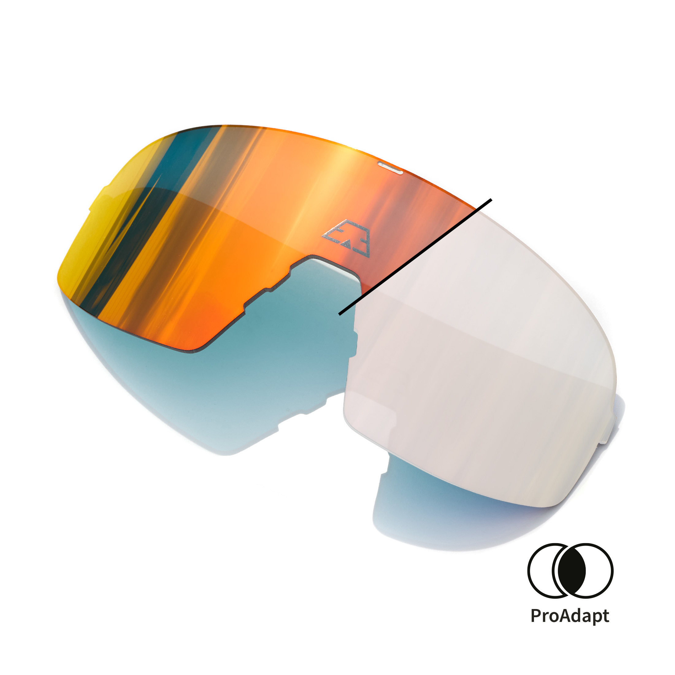 PPEEQQ Lens Model II Photochromic Oleo-Hydro-Antifog Oranje